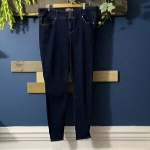 Torrid Dark Blue Jeggings Feel the Fit EUC  Size 18T Super Soft
